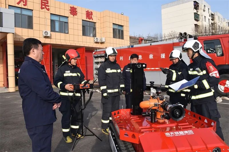 “新戰(zhàn)友”入列，使命必達(dá)， 北京凌天智能助力東營(yíng)油田消防隊(duì)