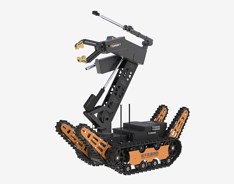 重型排爆機(jī)器人（重量650kg,夾持力120kg，前后雙擺臂）【第6代】