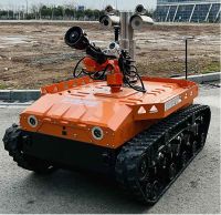 防爆消防滅火偵察機(jī)器人【重型超級(jí)動(dòng)力】 (第10代，360°固定云臺(tái)+語(yǔ)音控制）