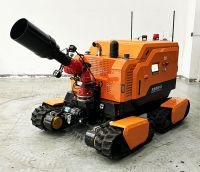 全地形消防滅火機(jī)器人 （第1代，四履帶，油動(dòng)液壓）