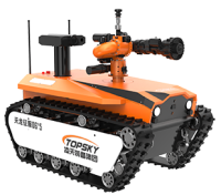 防爆消防滅火偵察機(jī)器人（D6中型，全功能款，雙向語(yǔ)音對(duì)講+語(yǔ)音控制+漏電探測(cè)+火焰識(shí)別+自主跟隨+半自住行走）